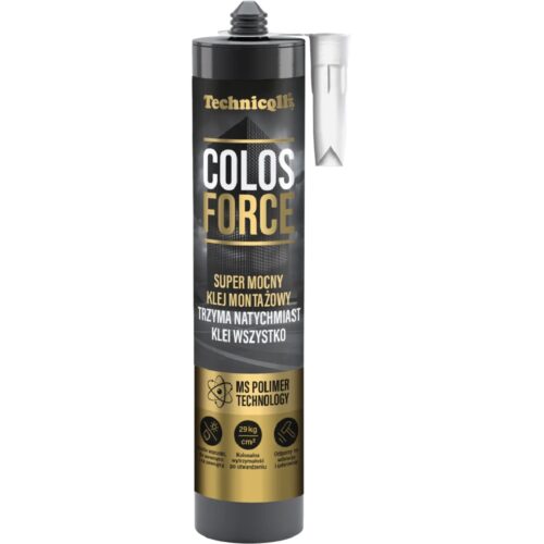 TECHNICQLL Colos Force 290ml Klej montażowy MS POLIMER