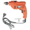 BLACK&DECKER Wiertarka udarowa 13mm 500W L/P