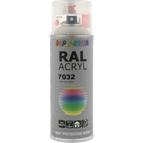 DUPLI-COLOR Lakier akrylowy RAL 7032 mat 400ml spray