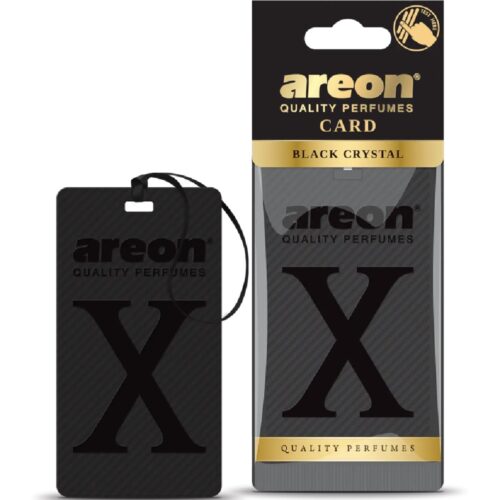 AREON X-Card Black Crystal Zawieszka zapachowa
