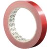 BOLL Taśma akrylowa dwustronnie klejąca 19mm 5m czerwona wzmocniona