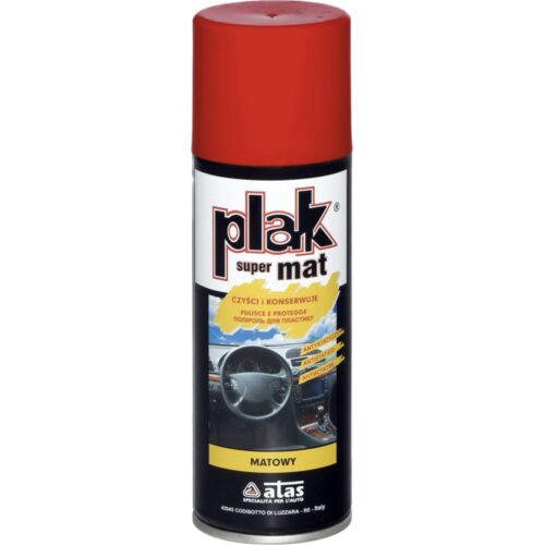 PLAK Super MAT 200ml TRUSKAWKA Matowy Czyści i konserwuje kokpit