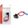 AMIO Adapter bezpiecznikowy dodatkowy bezpiecznik bajpas MICRO niski profil 20A