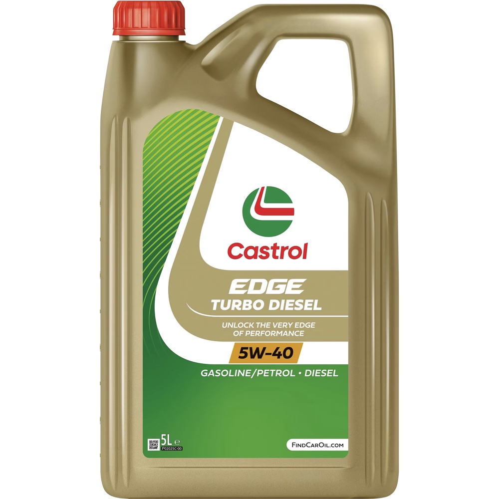 Krzysztof Gruszczyk CASTROL EDGE TURBO DIESEL 5W40 5L Olej silnikowy