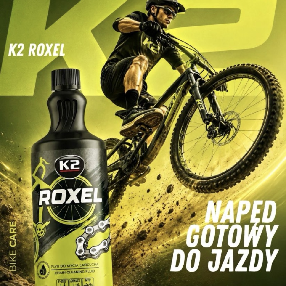 Krzysztof Gruszczyk K2 ROXEL 1L Płyn do czyszczenia łańcucha - obrazek 2