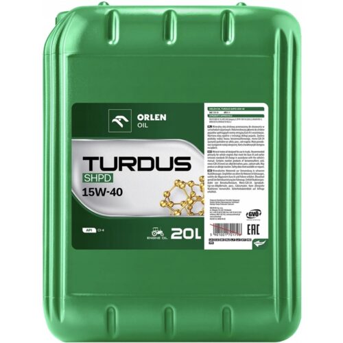 ORLEN Olej TURDUS 15W40 20L 17kg
