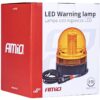 AMIO Lampa ostrzegawcza błyskowa kogut 80LED magnes R10 12/24V