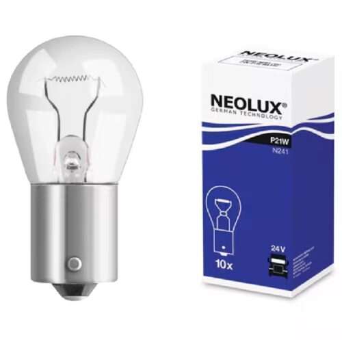 NEOLUX Żarówka 24V 21W BA15s 1szt.