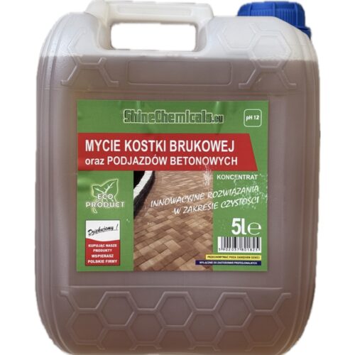 SHINE CHEMICALS Mycie kostki brukowej oraz pojazdów betonowych 5L