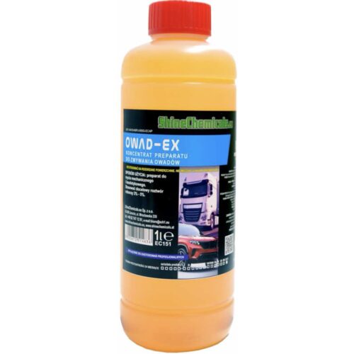 SHINE CHEMICALS Owad-ex 1L Koncentrat do usuwania owadów z karoserii
