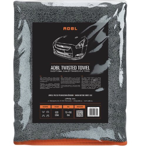 ADBL TWISTED TOWEL 620gsm 70x90cm Ręcznik do osuszania karoserii