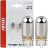 AMIO Żarówki WY5W 12V 5W chrom 2szt