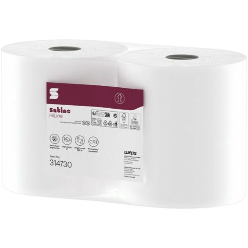 Czyściwo Satino HiLine 2w 2rolki po 200m