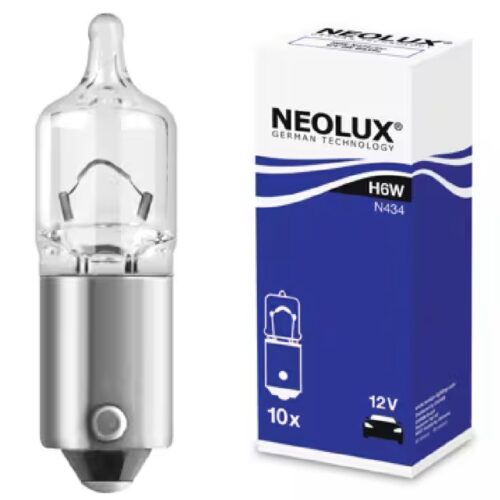 NEOLUX Żarówka H6W 12V 6W BAX9s 1szt.