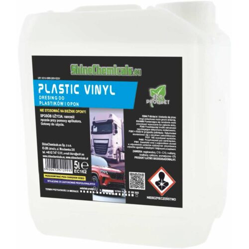 SHINE CHEMICALS Plastic Vinyl 5L Dressing do plastików i opon