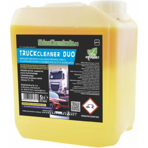 SHINE CHEMICALS Truck Cleaner Duo 5L Dwufazowy koncentrat do mycia pojazdów