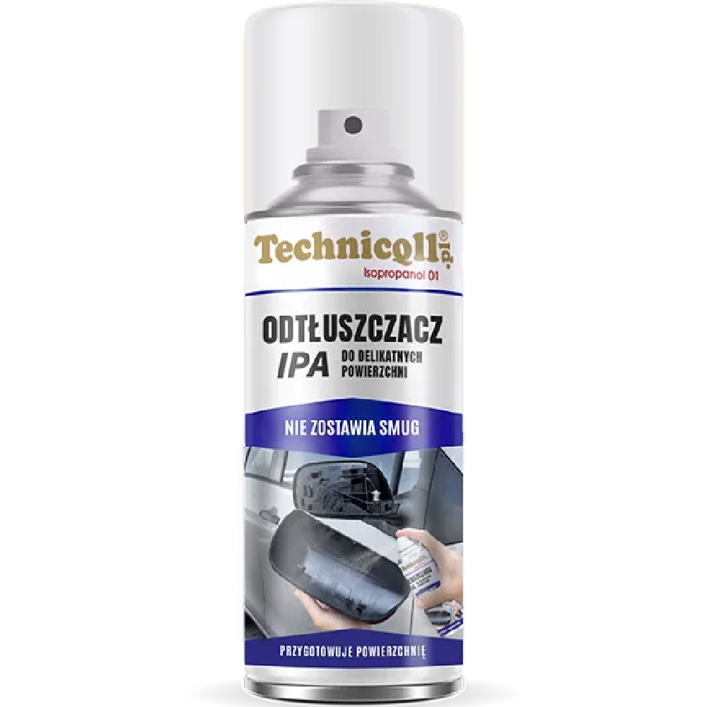 TECHNICQLL Odtłuszczacz IPA izopropanol 200ml spray TECHNICQLL Odtłuszczacz IPA izopropanol 200ml spray